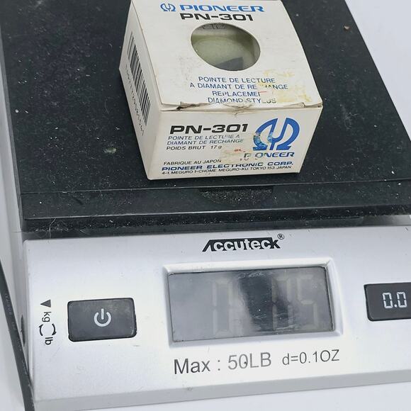 TURNTABLE DIAMOND STYLUS FOR PIONEER PN-301 ORIGINAL - Vintage Oldstock - Picture 6 of 6